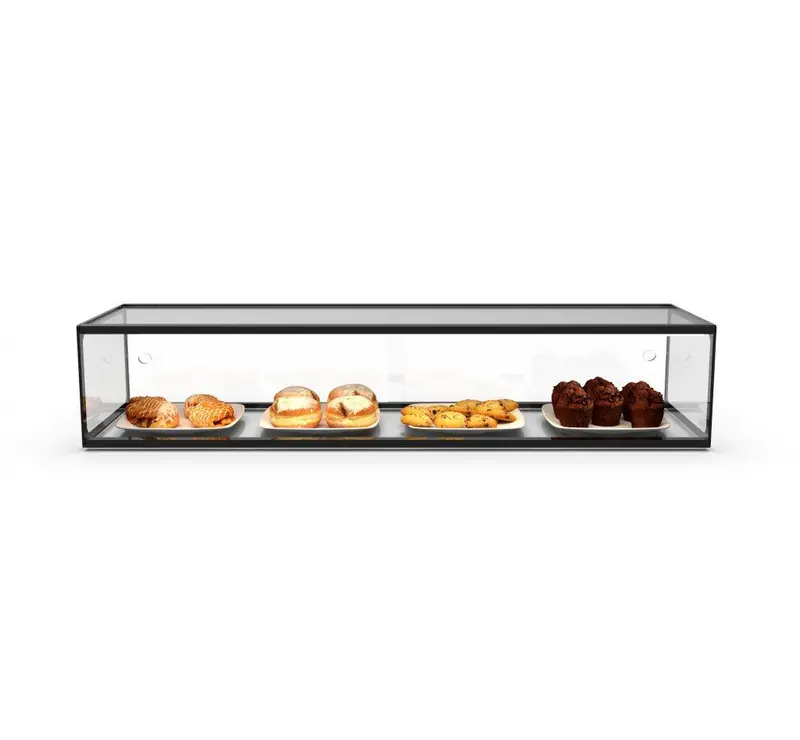 Sayl Ads1200 1200Mm Single-Tier Ambient Display Cabinet For Non-Refrigerated Merchandising 1