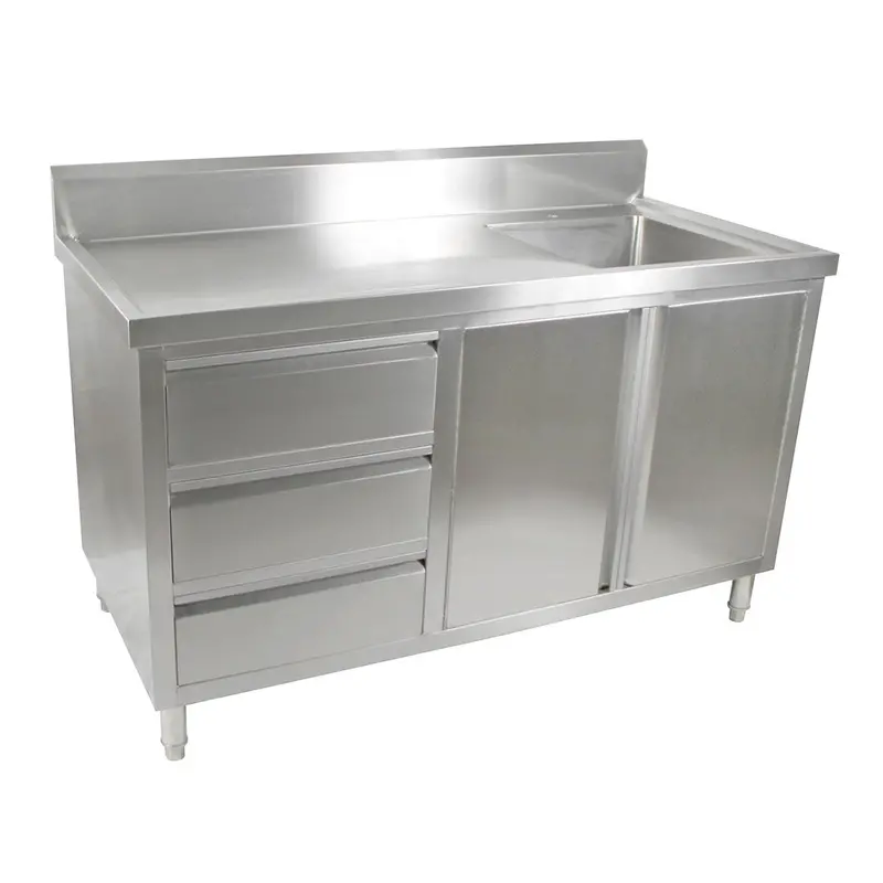 Sc-6-1500R-H Modular Base Cabinet Featuring Right-Mount Sink 1