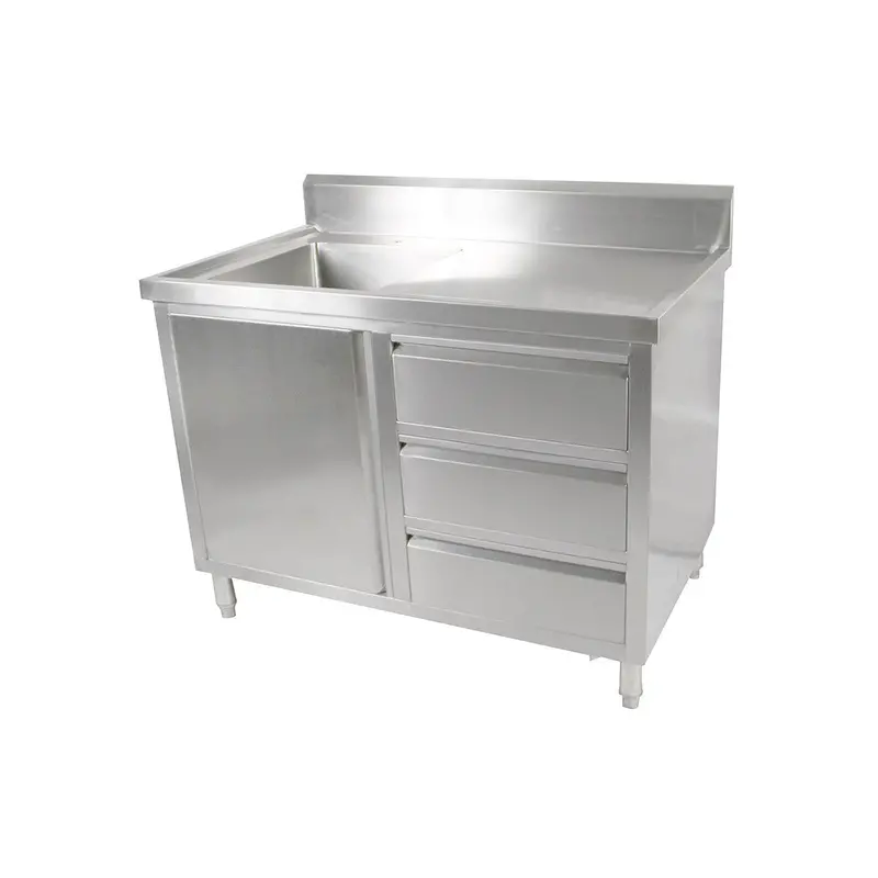 Sc-6-H Sink Cabinet – 1200–2100 Mm, Left Or Right Sink Configuration 1