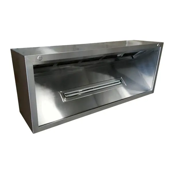 Simcohood Sh3100 Durable Stainless Steel Canopy – 3100×1000 Mm Exhaust Hood 1