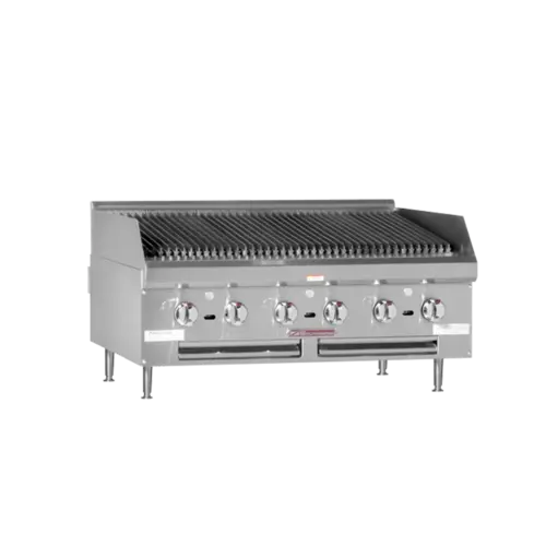 Southbend Hdc-36 36" Countertop Gas Radiant Charbroiler – 120,000 Btu (Lp) 1