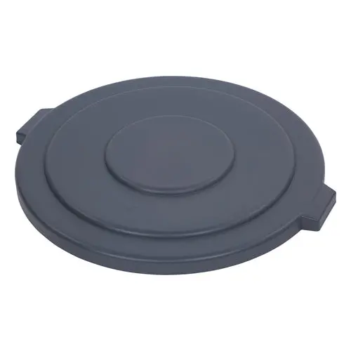 Sparta Bronco 55-Gallon Round Waste Container Lid – Gray 1