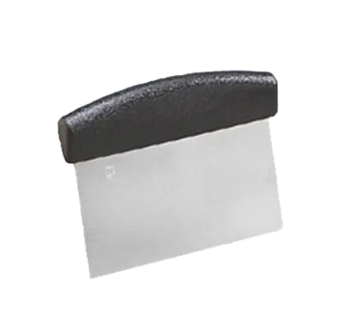 Stainless Steel Dough Scraper With Durable Plastic Handle – American Metalcraft Dsp6705 1
