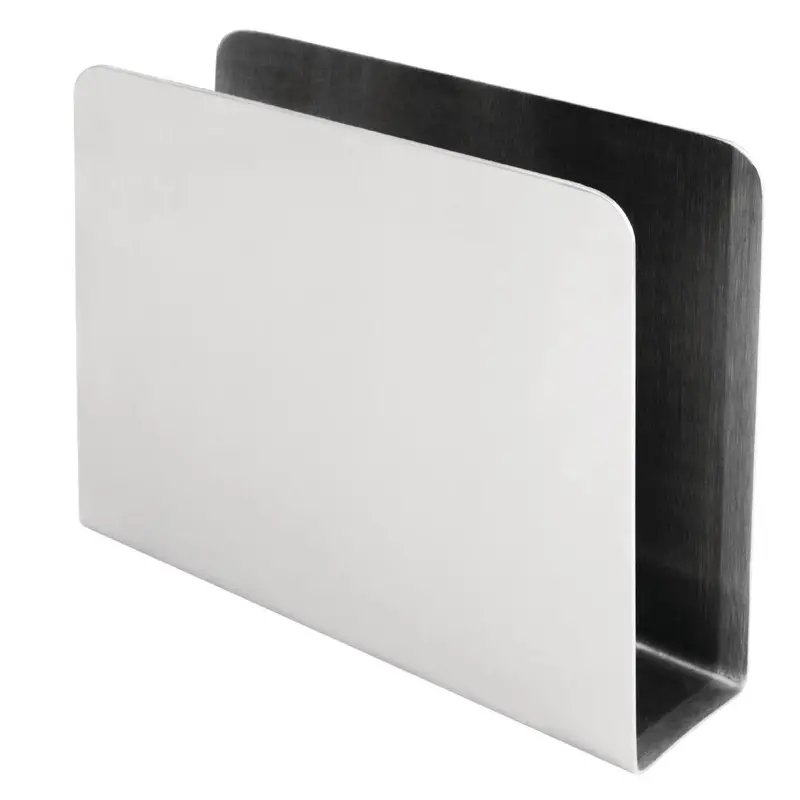 Stainless Steel Napkin Holder – Modern Commercial Design (Olympia Cl337) 1