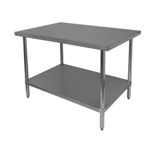 Stainless Steel Work Table Undershelf – 36"W × 24"D – Gsw Usa Wt-P2436Us 1