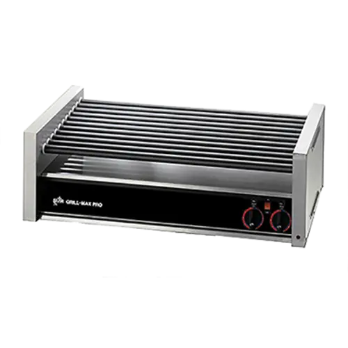 Star 50Sc Grill-Max Pro 50-Dog Roller Grill – Manual Controls & Angled Top – 120V 1