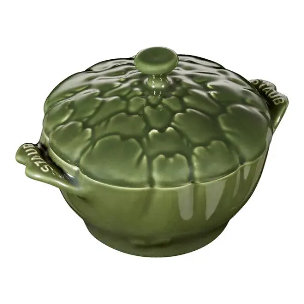 Staub Artichoke Cocotte – Petite Enamel Cast Iron Pot 1