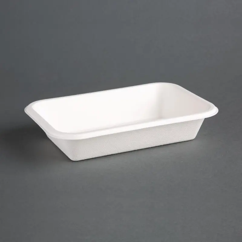 Sustainable Bagasse Food Trays – 455Ml, 50-Unit Pack (Dw347) 1
