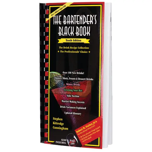 The Bartender’S Black Book – 10Th Edition Guide By Franmara 1