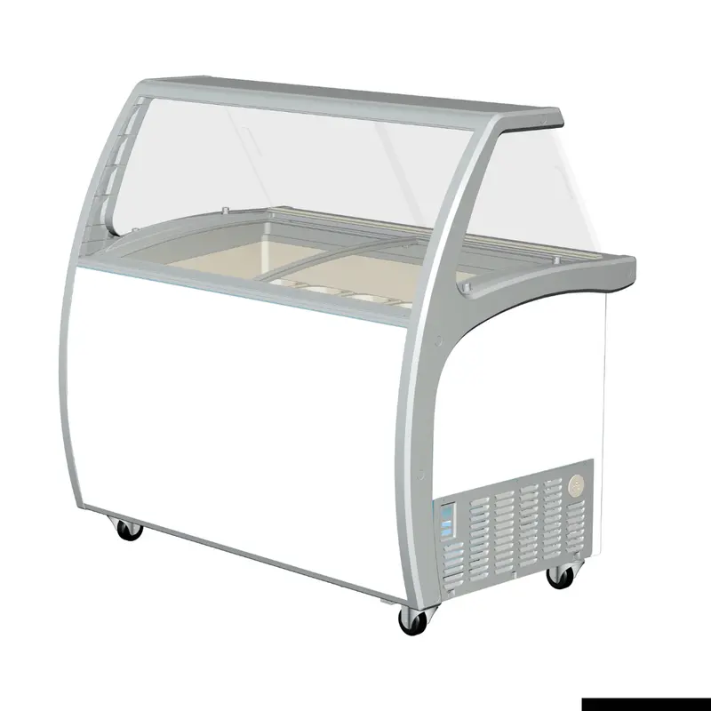 Thermaster Sd-325P Gelato Display Cabinet – 325L Front-View Cooler 1
