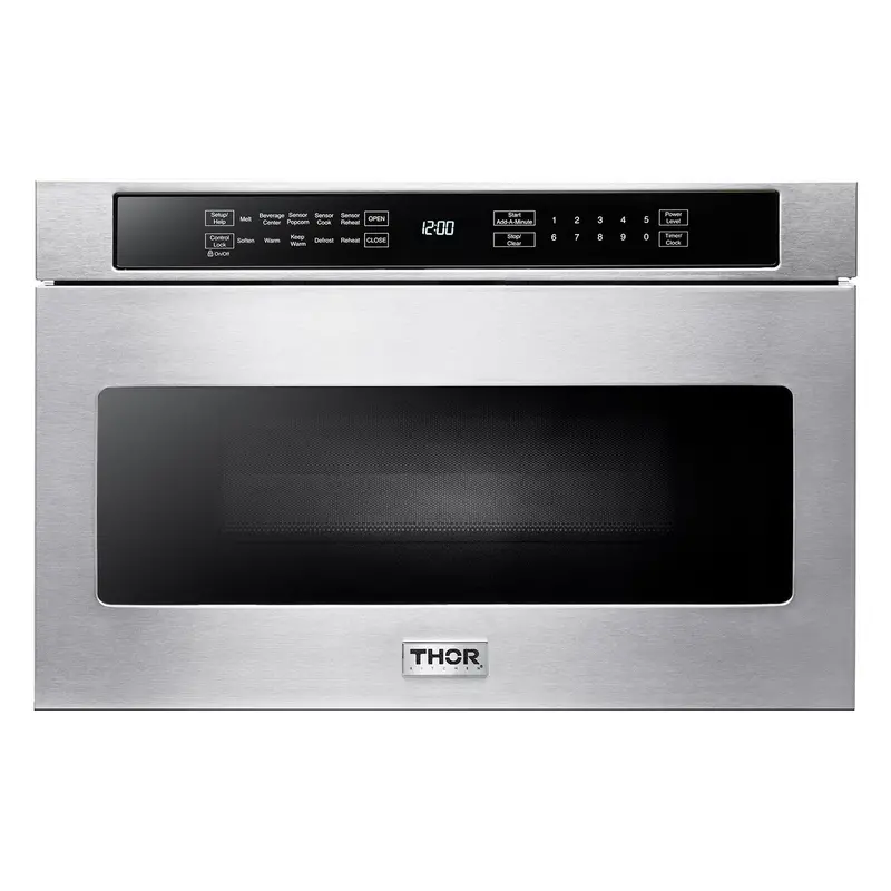 Thor Kitchen Tmd2401 24-Inch Built-In Microwave Drawer – 1.2 Cu Ft, Stainless Steel Finish 1