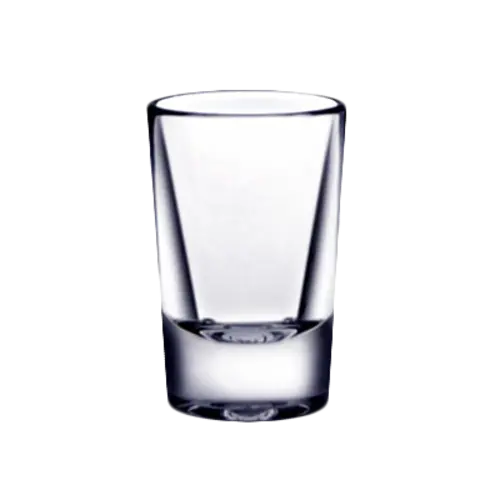 Thunder Group 1 Oz Clear Polycarbonate Shot Glass With Weighted Base (Plthsg001Cc) 1