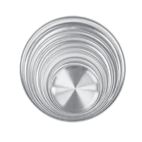 Thunder Group 11-Inch Coupe-Style Aluminum Pizza Tray (Alptcs011) 1