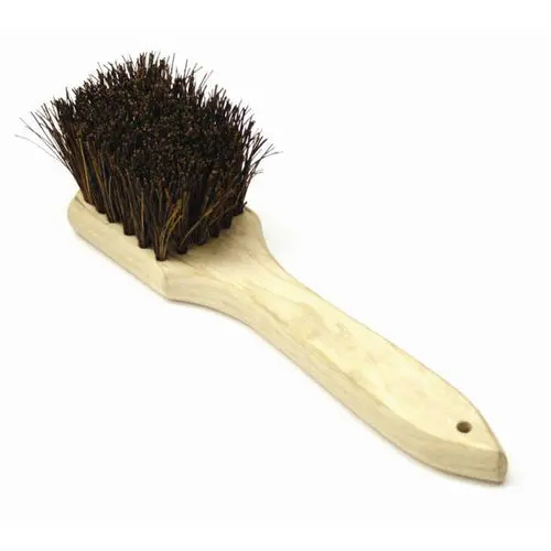 Thunder Group 12-Inch Heavy-Duty Palmyra Wok Brush – Natural Wood Handle 1