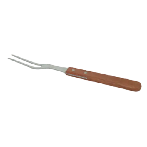 Thunder Group 13-Inch Stainless Steel Pot Fork With Reinforced Riveted Wood Handle 1