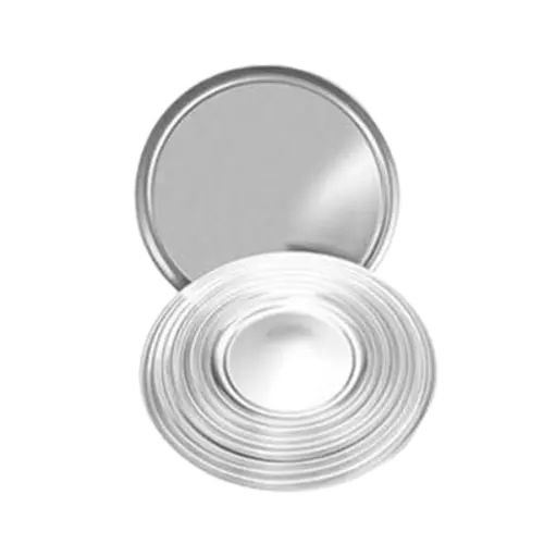 Thunder Group 18-Inch Round Aluminum Pizza Tray With Reinforced Wide Rim 1