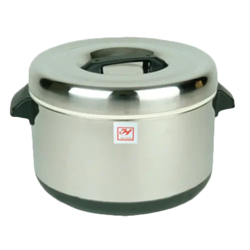 Thunder Group 40-Cup Insulated Stainless Steel Sushi Rice Pot 1