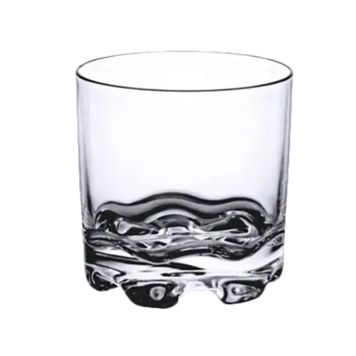 Thunder Group 8 Oz Clear Heavy-Base Polycarbonate Cocktail Glass (Plthrg008C) 1