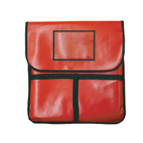 Thunder Group Plpb018 Compact Red Insulated Pizza Delivery Bag – 18" X 18" X 5" 1