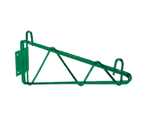 Thunder Group Wbep014 14" Green Epoxy Single Wall Mount Bracket 1