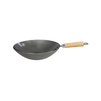Traditional Carbon Steel Wok – Pre-Seasoned For High-Heat Stir-Frying 1