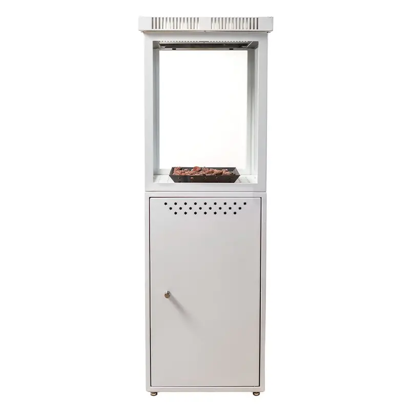 Tremblant Hudson White Outdoor Gas Heater – Lpg (Trem393) 1