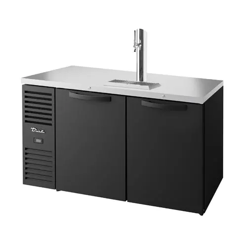 True Premier Tdr60-Risz1-L-B-Ss-1 60-Inch Dual-Section Draft Beer Cooler With Stainless Steel Finish 1