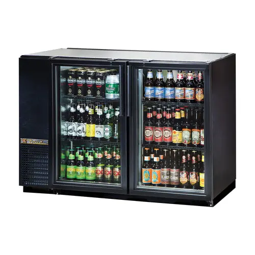 True Tbb-24Gal-48G-Hc-Ld Dual-Section Back-Bar Refrigerator Cabinet 1
