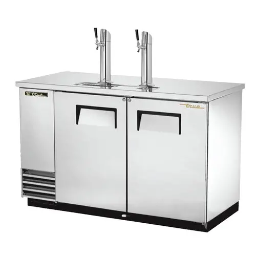True Tdd-2-S-Hc 2-Door Stainless Steel Hydrocarbon Draft Beer Dispenser 1