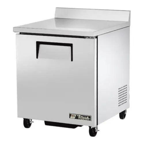 True Twt-27F-Hc 27-Inch Solid-Door Worktop Freezer – Compact Refrigerated Workspace 1