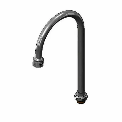 T&S Brass 020036-40 Swivel Gooseneck Faucet Nozzle – 5.75", 2.2 Gpm Vr Aerator 1