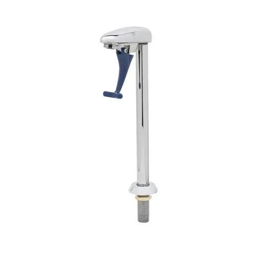 T&S Brass B-1210-12 Deck-Mount 12" Pedestal Bottle & Glass Filler Faucet 1