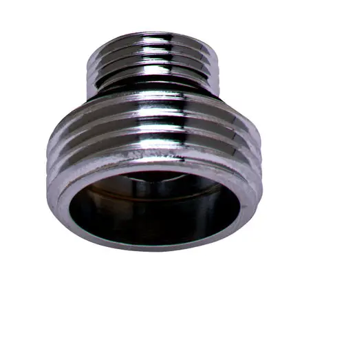 T&S Brass B-Gh Hose Adapter: 3/8" Npsm Male To 3/4" Garden Hose Male Fitting 1