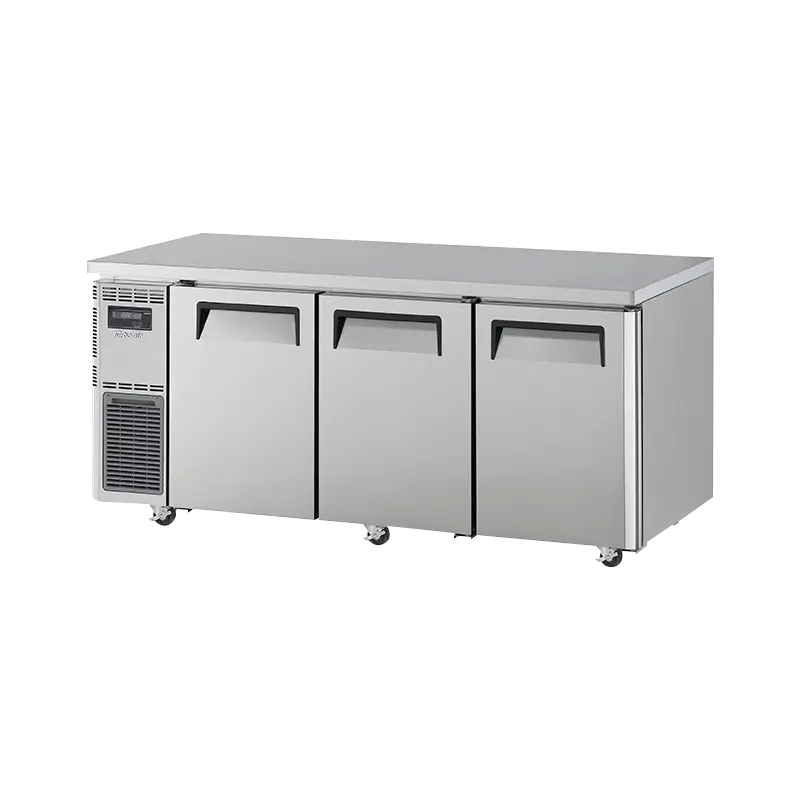 Turbo Air Dual-Temp Undercounter Unit: One-Door Freezer + Two-Door Refrigerator – 1800Mm Wide (Kurf18-3-N) 1