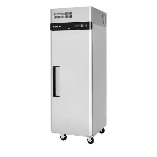 Turbo Air M3R19-1-N6 19-Inch Single-Section Solid-Door Reach-In Refrigerator — 18.44 Cu. Ft. 1