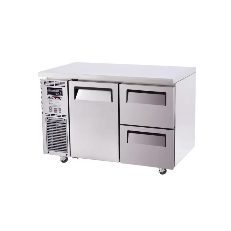 Turbo Air One-Door Two-Drawer Undercounter Refrigerator – 1200Mm Wide (Kur12-2D-2-N) 1