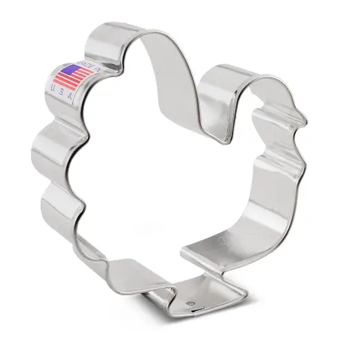 Turkey-Shaped Cookie Cutter – Single Piece 1