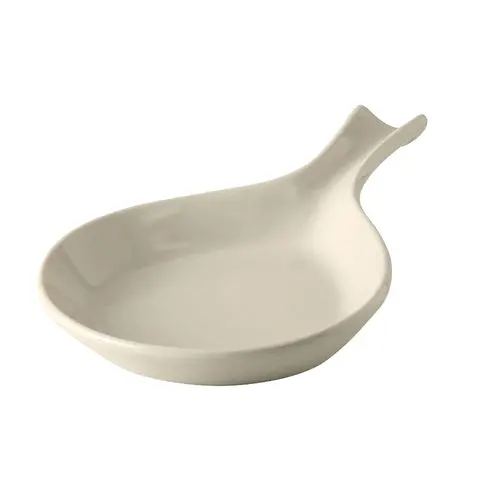 Tuxton Bep-100 12 Oz Eggshell Fry Pan Server – Durable Restaurant-Grade China 1