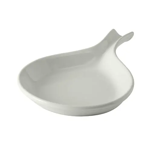 Tuxton Bwp-114 Duratux Fry Pan Server – 18 Oz White Ceramic 1