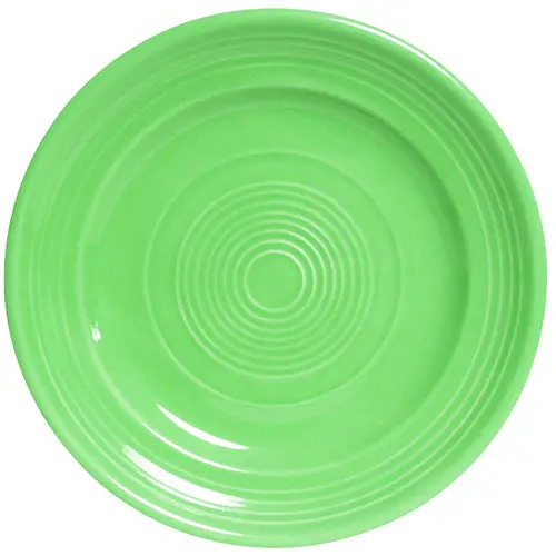 Tuxton Concentrix Cilantro Green 12-Inch Round Ceramic Dinner Plate 1