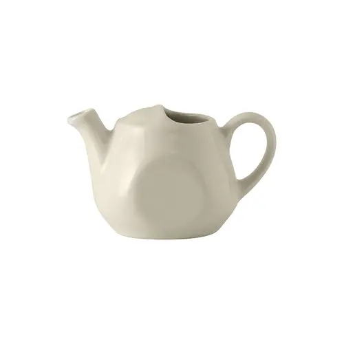 Tuxton Eggshell 10 Oz Lidless Tea Pot 1