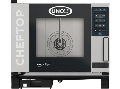 Unox Cheftop Mind.Maps Plus Half-Size Electric Countertop Combi Oven (5-Tray Gn 1/1) 1