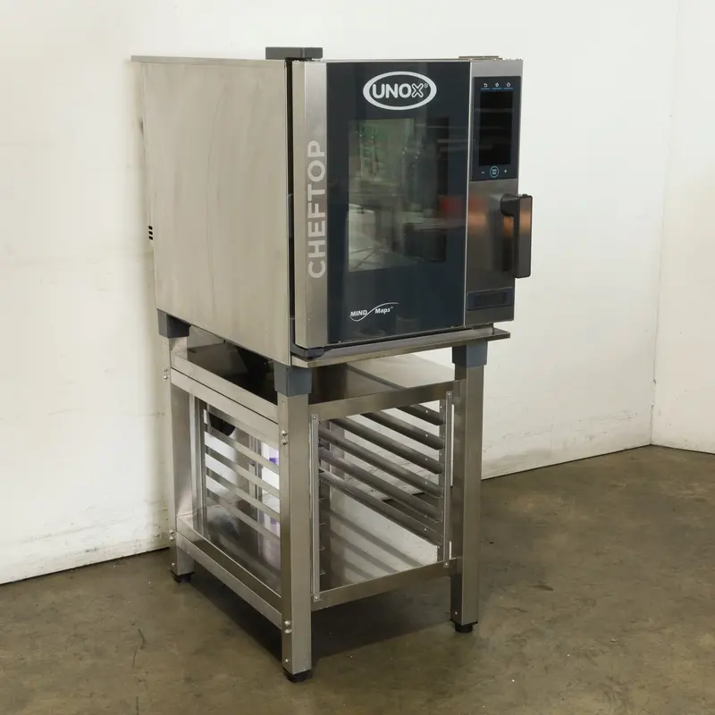 Unox Cheftop Xecc-0513-Eprm 759345 Dual-Zone Combi Oven & Stand 1