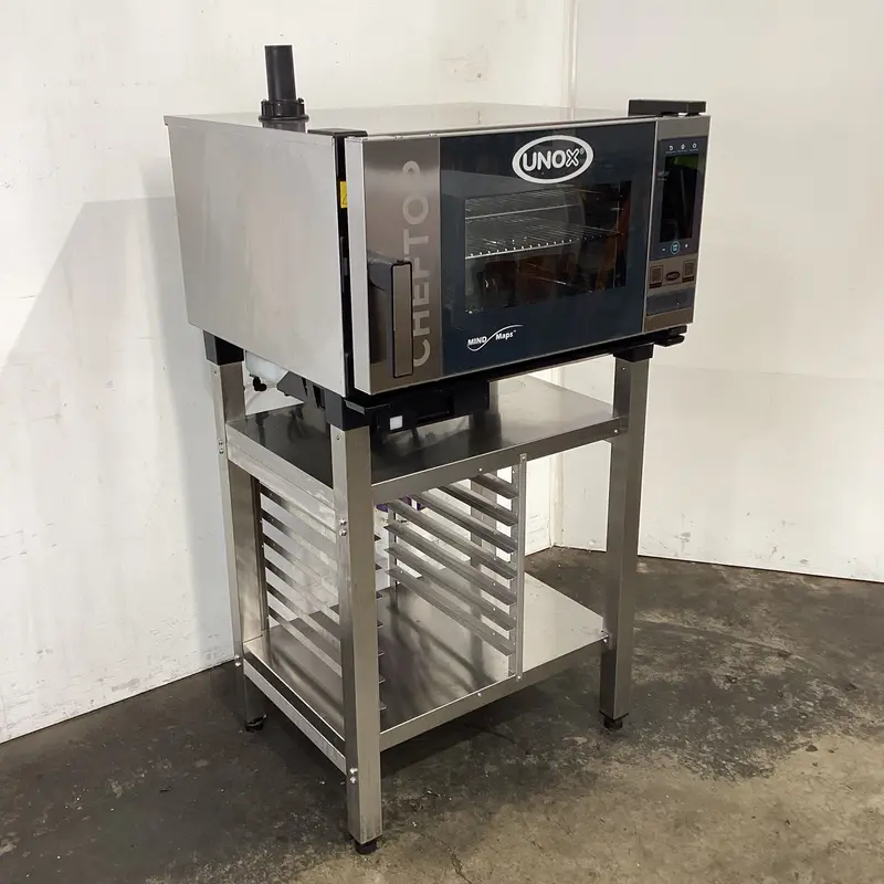 Unox Cheftop Xevc-0311-Eplm 911368 Combi Oven With Integrated Stand 1