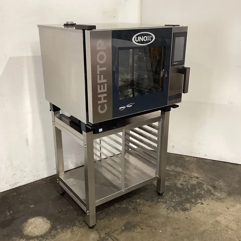 Unox Cheftop Xevc-0511-Eprm Combi Oven With Integrated Stand – 919730 1