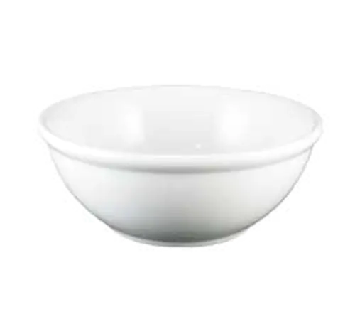 Vertex Cat-24 10 Oz Round Nappie Bowl – Bright White Porcelain 1