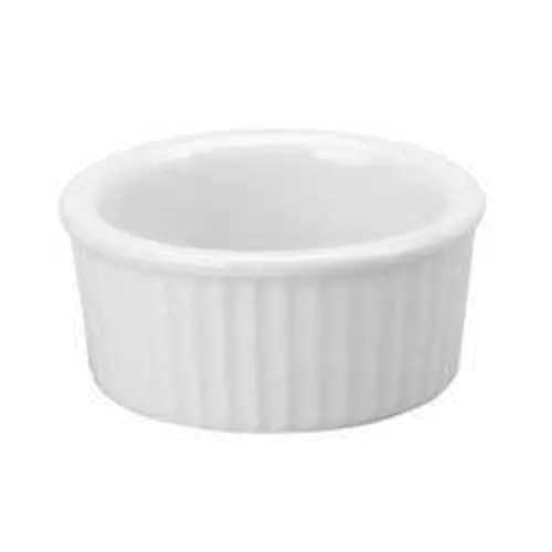 Vertex China Market Buffet 5 Oz Fluted Ramekin – Rmk-5-P Porcelain Serving Cup 1