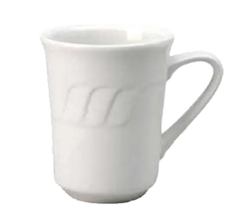 Vertex China Sausalito Ryan Mug – 7.5 Oz White Porcelain Beverage Cup (Sau-17) 1