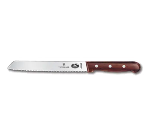 Victorinox 7.6058.9 7-Inch Serrated Bread Knife – Classic Rosewood Handle With High-Carbon Stainless Blade 1