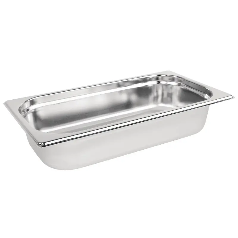 Vogue 1/3 Stainless Steel Gastronorm Pan – 65Mm Depth (Dn719) 1